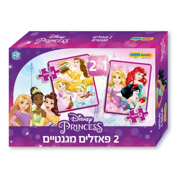 פאזל מגנט 12-24 נסיכות