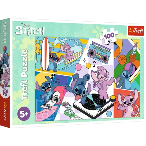 טראפל פאזל - לילו וסטיץ' זכרונות - 100 חלקים