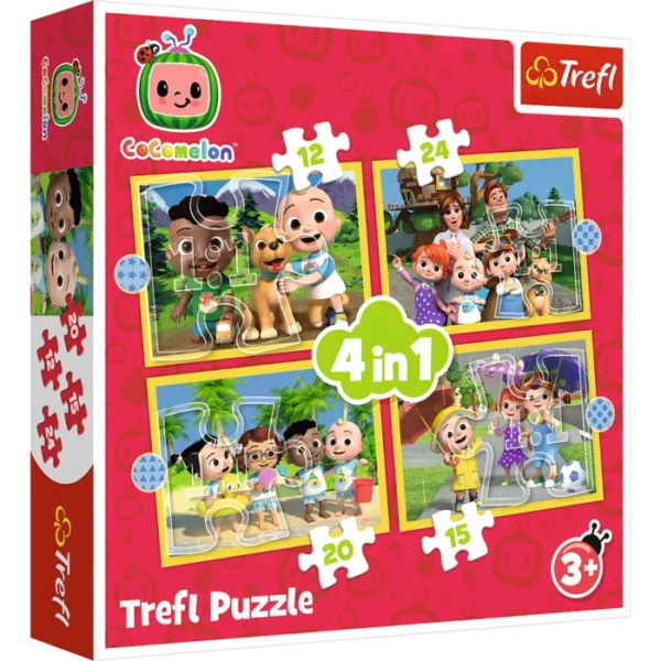 טראפל פאזל - קוקומלון 4 ב-1