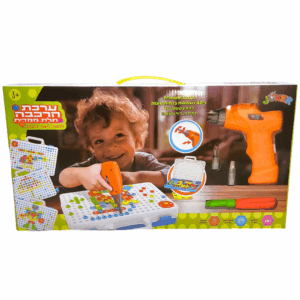 ערכת הרכבה תלת מימד+מברגה