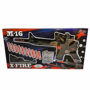 X-FIRE רובה M-16 (800 כדורי ג'ל + 10 ספוג)