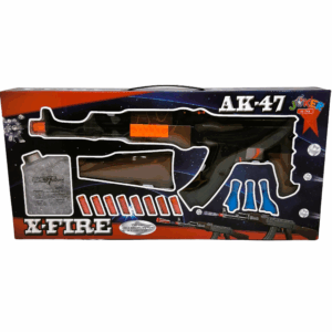 X-FIRE רובה AK-47 (600 כדורי ג'ל + 8 ספוג)