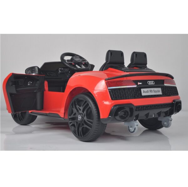 ⁦אאודי ספיידר 12V - R8 גלגלי גומי⁩ – תמונה ⁦7⁩