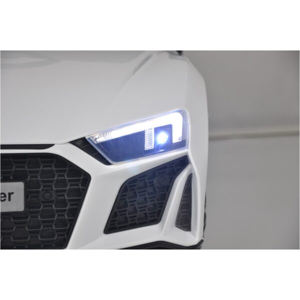 ⁦אאודי ספיידר 12V - R8 גלגלי גומי⁩ – תמונה ⁦9⁩